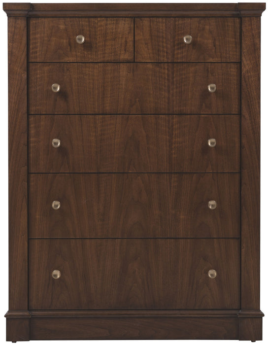 Archives - Six-Drawer Chest - Dark Wood