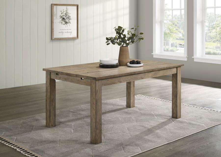 Cardova - 87" Solid Wood Extension Dining Table - Vineyard Oak