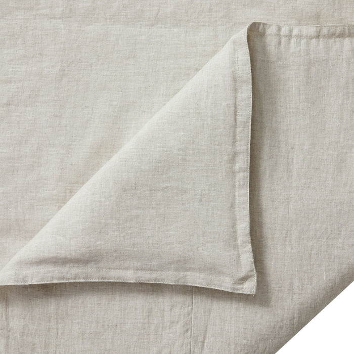 100% French Flax Linen - Twin Duvet Cover Set (Set of 2) - Natural