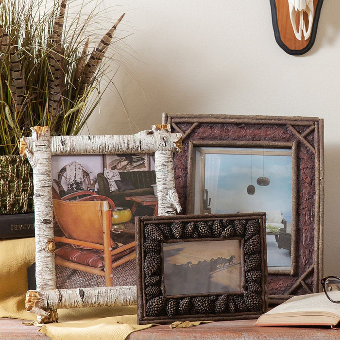 Birch Twig Frame, 2 Per Carton - Dark Brown