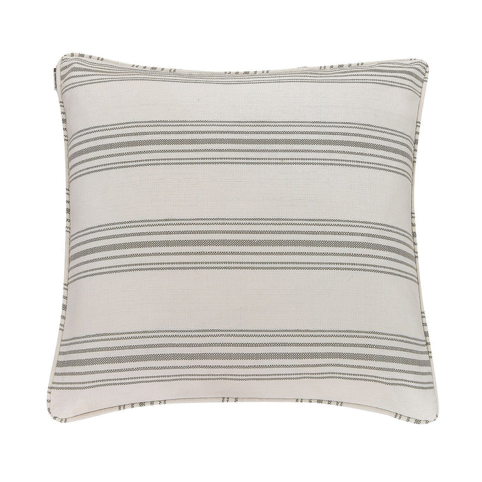 Prescott - Piped Euro Sham - Taupe