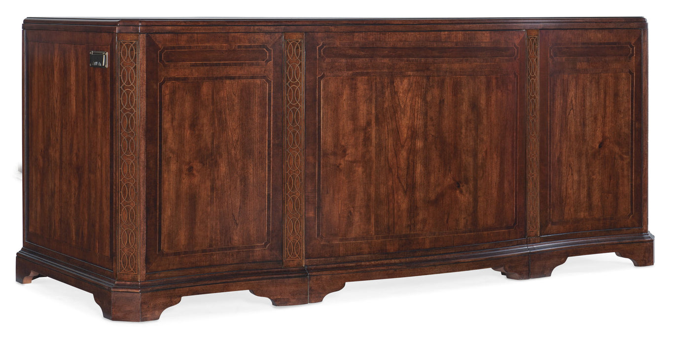 Charleston - Executive Desk - Dark Brown