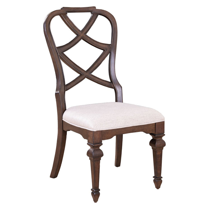 Providence Park - Wood Back Side Chair - Chateau Brown