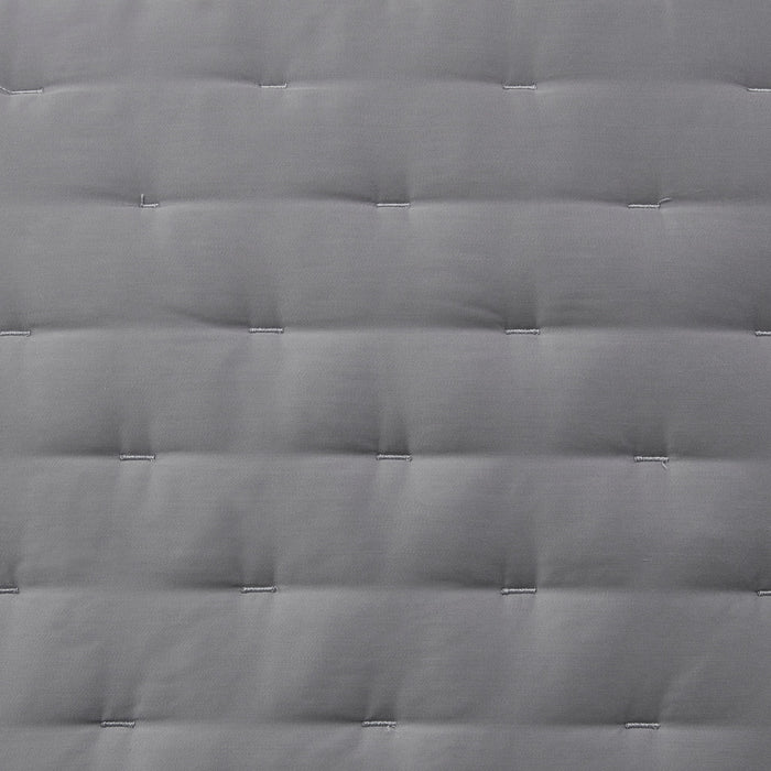 Lyocell - King Eucalyptus Quilt - Gray