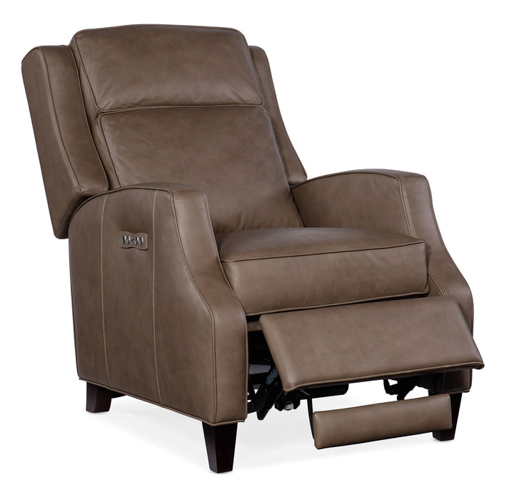 RC - Tricia Power Recliner With Power Headrest - Dark Brown