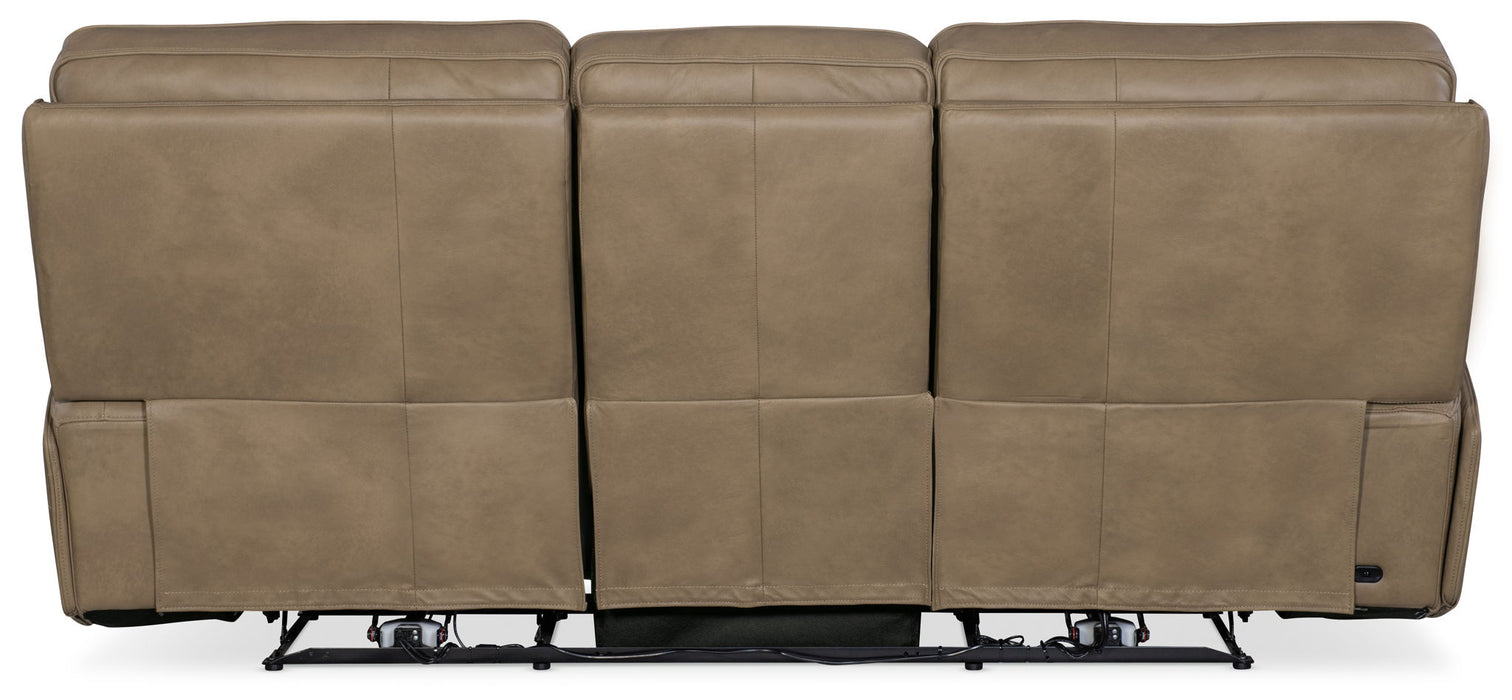 MS - Riverton Power Sofa With Power Headrest And Lumbar