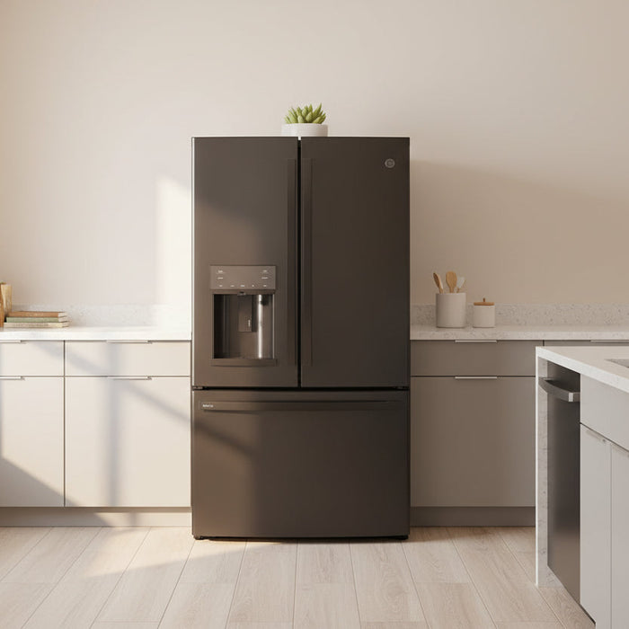 GE Profile™ ENERGY STAR® 22.1 Cu. Ft. Counter-Depth French-Door Refrigerator with Hands-Free AutoFill