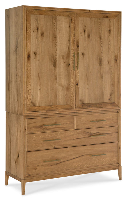 Cashiers - Wardrobe Hutch - Almond