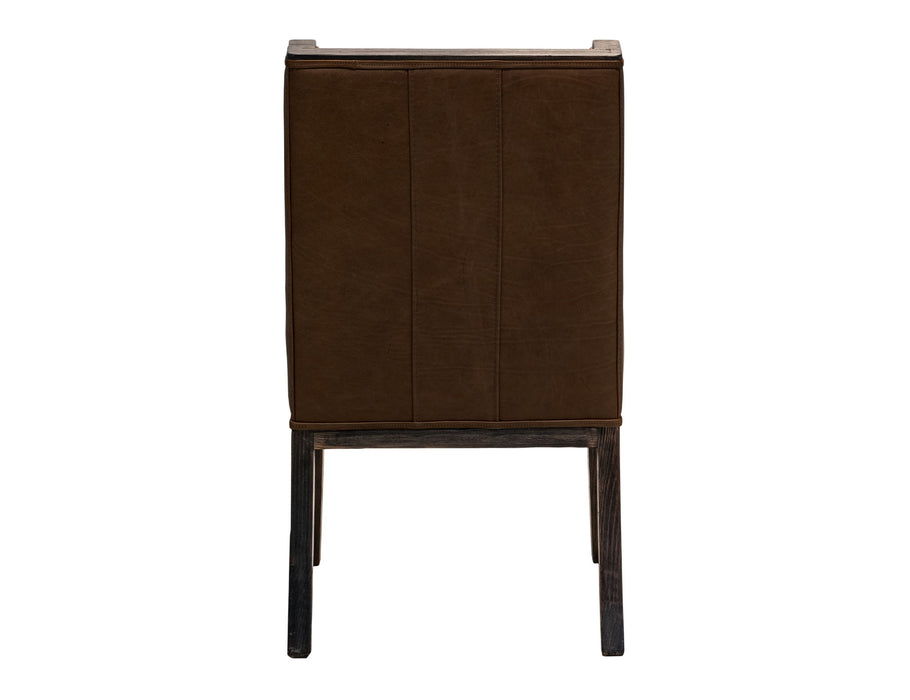 Balam - Leather Upholstered Chair (Set of 2) - Brown