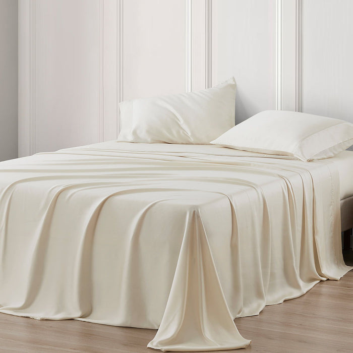 Lyocell - Queen Eucalyptus Sheet Set (Set of 4) - Ivory