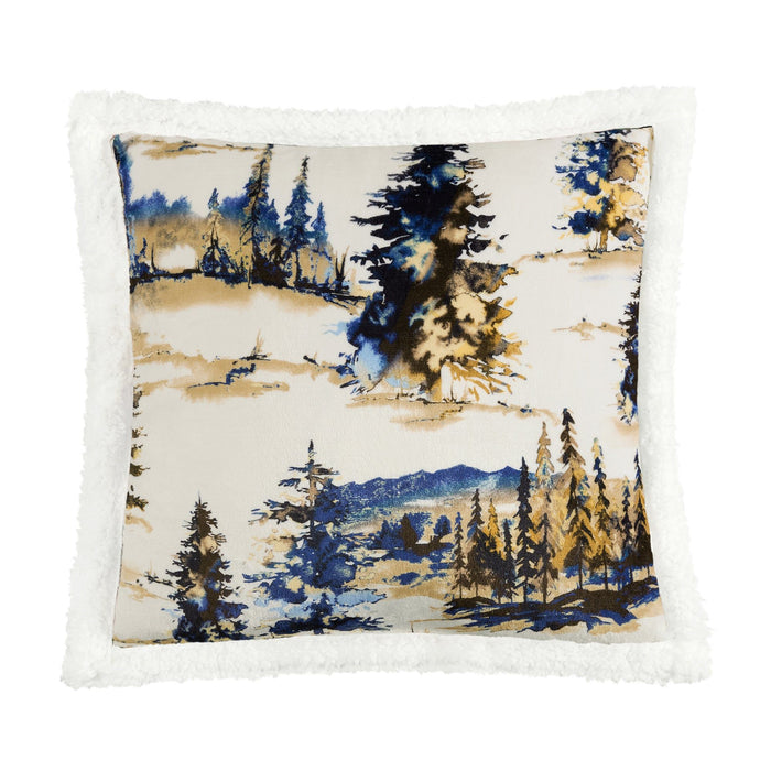Campfire - Acadia Campfire Sherpa Pillow 6 Per Carton - Copper