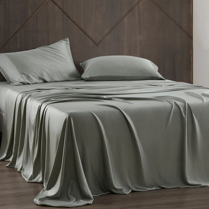 Lyocell - Queen Eucalyptus Sheet Set (Set of 4) - Sage