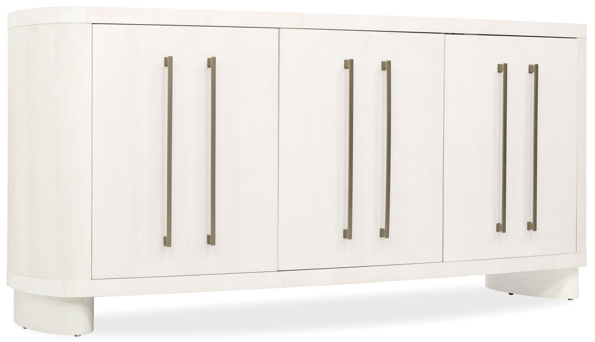 Melange - Bar None Credenza - White