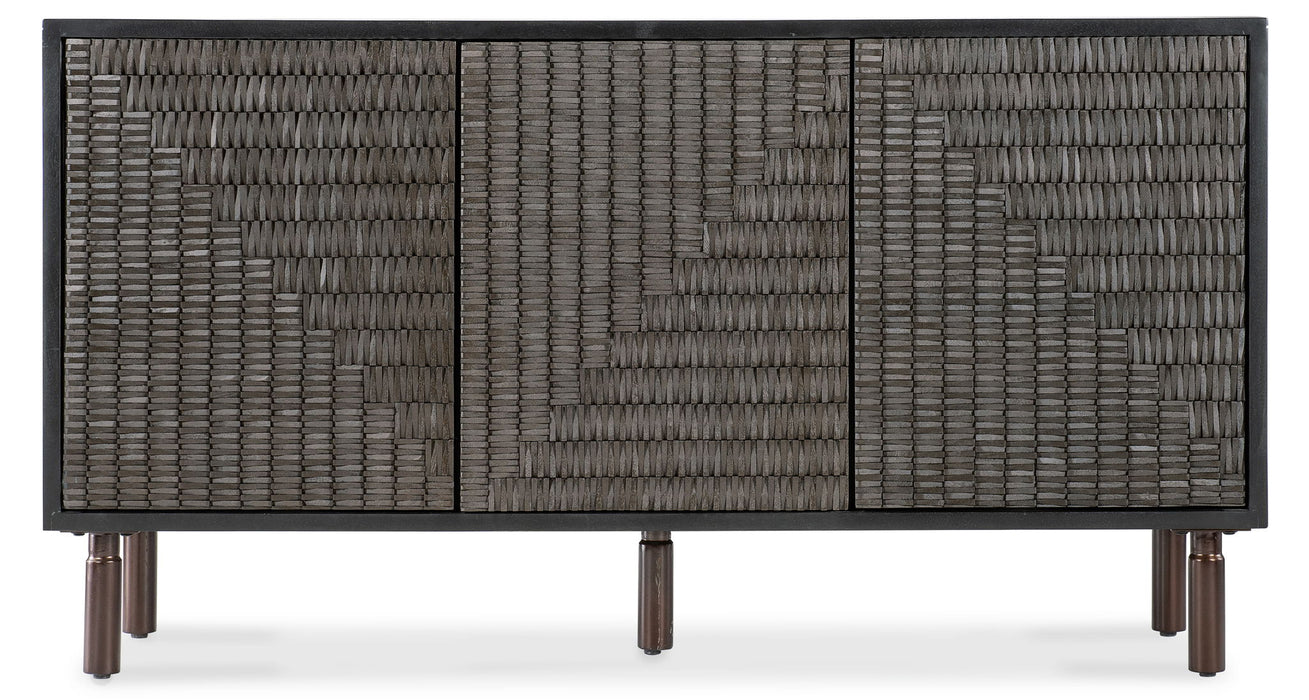 Commerce And Market - Jachar Entertainment Credenza - Dark Brown