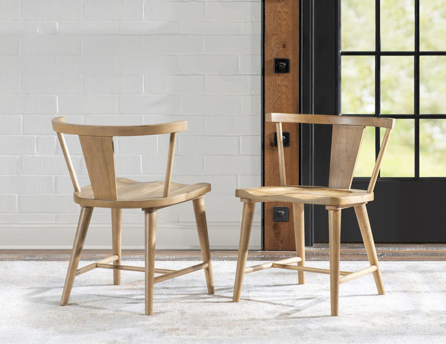 XXX's And OOO's - Splat Back Side Chair (Set of 2)