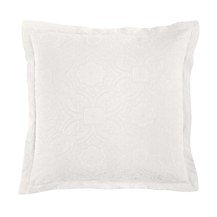 Matelasse - Euro Sham - Ivory