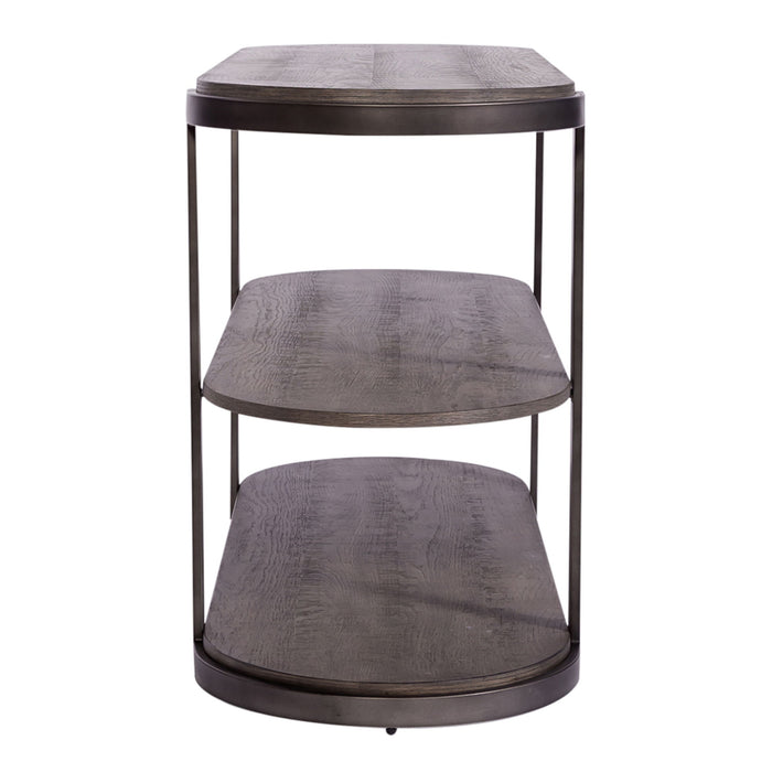 Modern View - Sofa Table - Gauntlet Gray