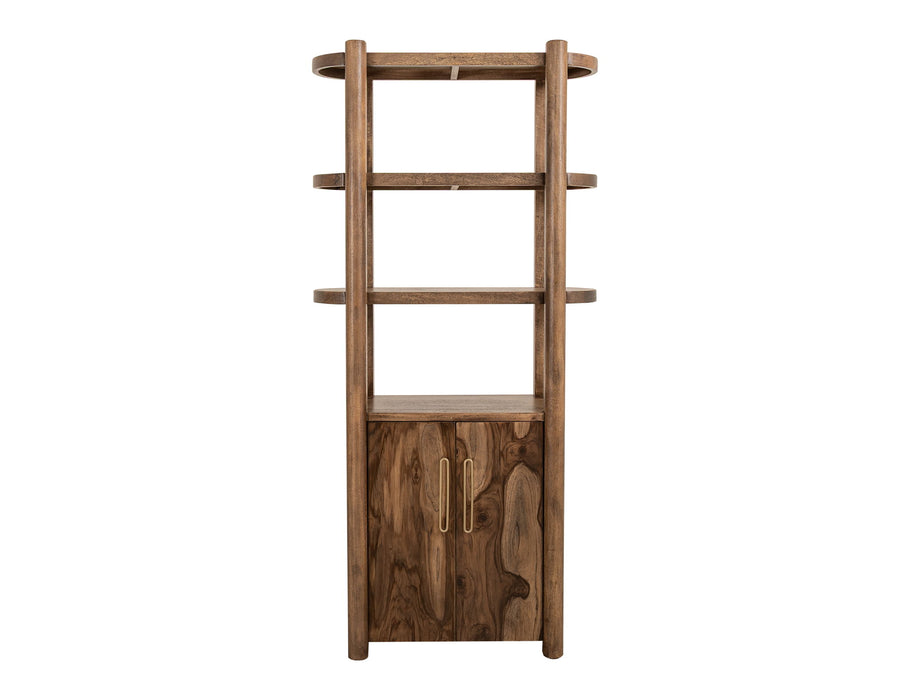 Balam - Pier With 2 Door And 3 Shelf - Light Brown