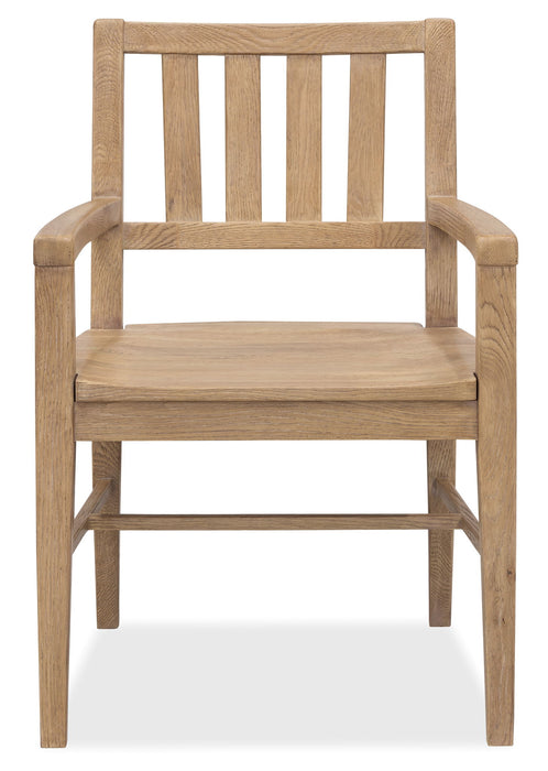 Driftwood - Splatback Arm Chair (Set of 2)