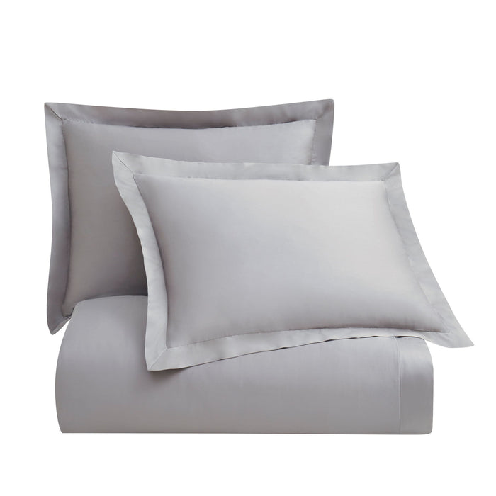 Lyocell - Queen Eucalyptus Duvet Cover Set (Set of 3) - Gray