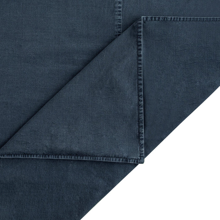 Cotton Canvas - Twin Stonewashed Duvet Cover Set (Set of 2) - Denim