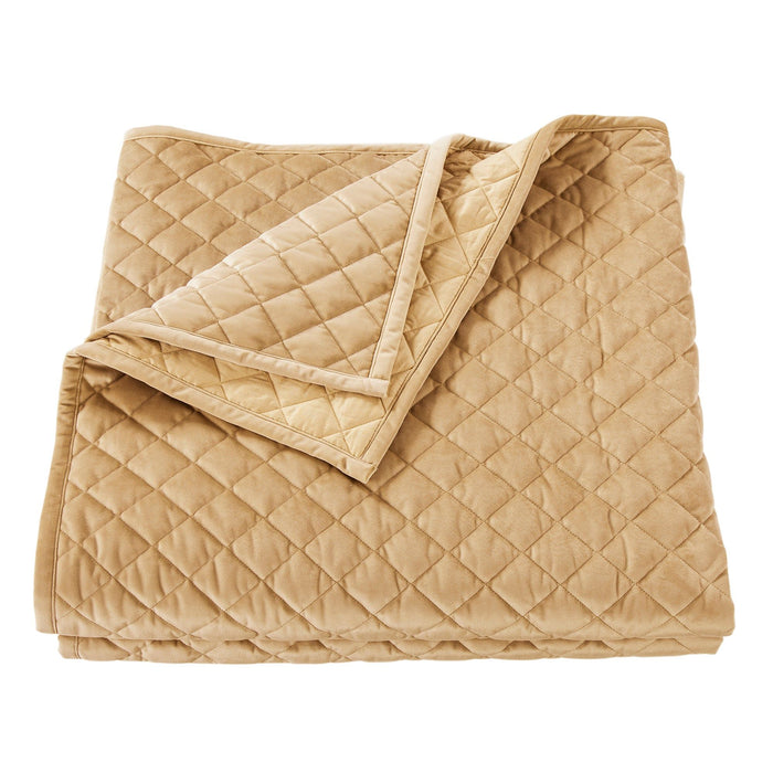 Velvet Diamond - Full/Queen Quilt - Gold