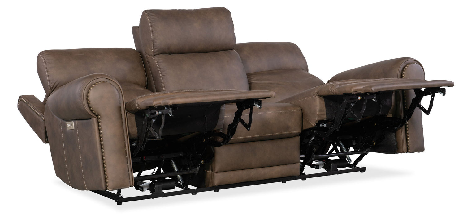 SS - Duncan Power Sofa With Power Headrest & Lumbar