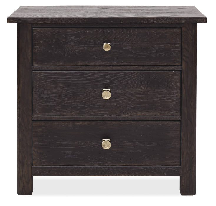Driftwood - Three-Drawer Nightstand