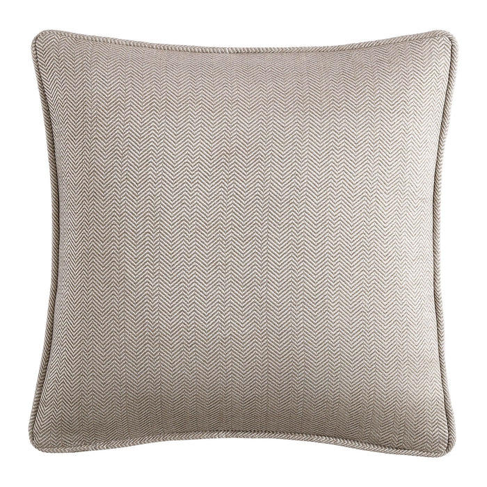 Chenille Herringbone - Euro Sham - Sand