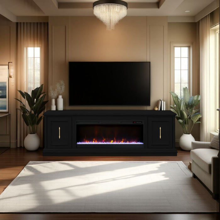 Jordan - Fireplace TV Stand