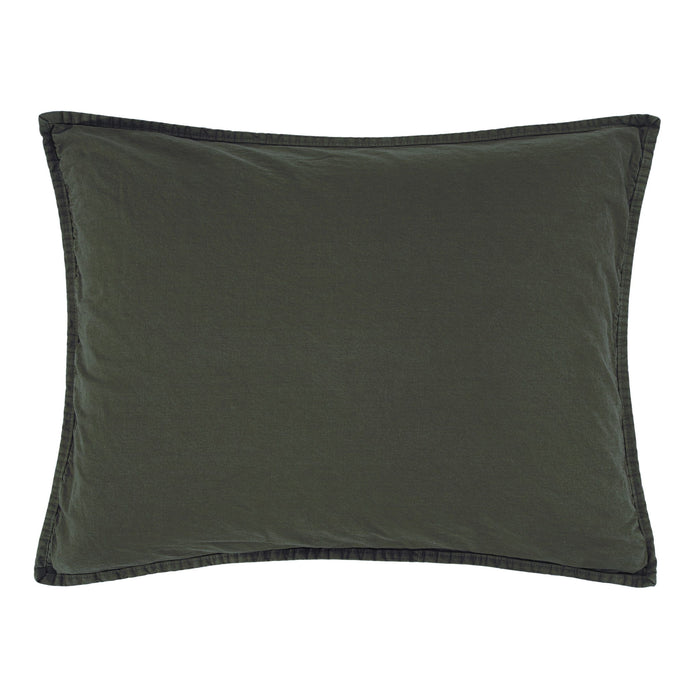 Cotton Canvas - 21" x 27" Stonewashed Pillow Sham - Duffle Bag