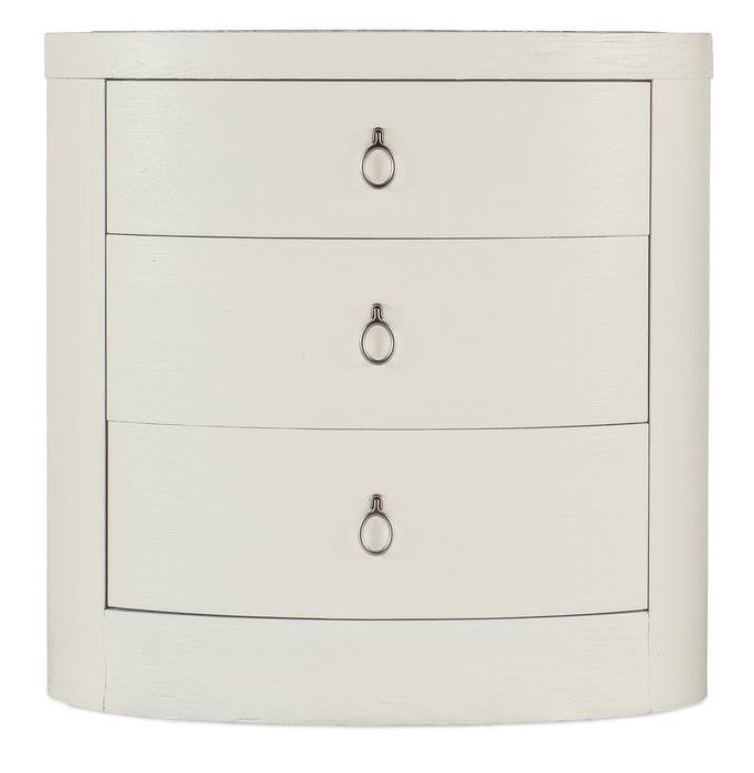 Serenity - Wavecrest Oval Nightstand