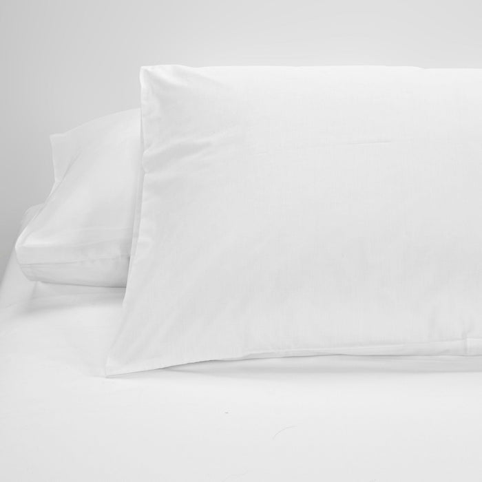 Pure - King 200TC Percale Pillowcase - White