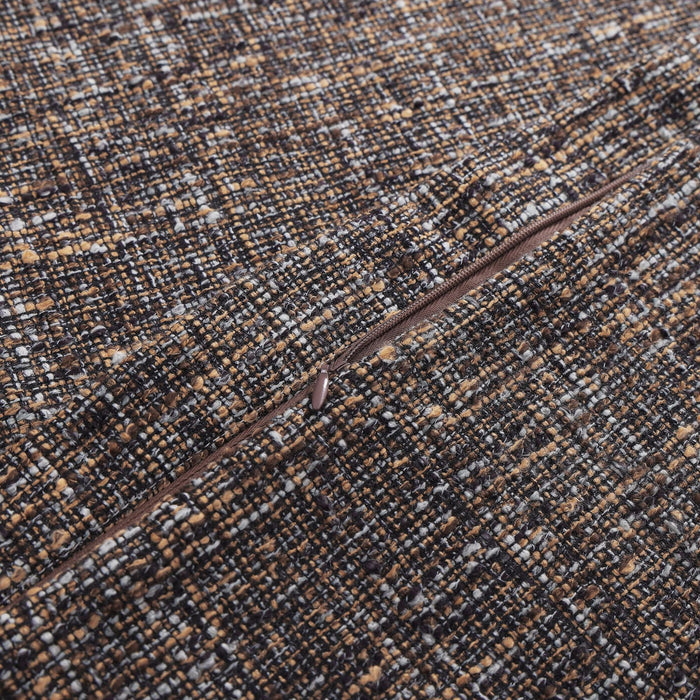 Tweed - Twin Comforter Set (Set of 2) - Brown