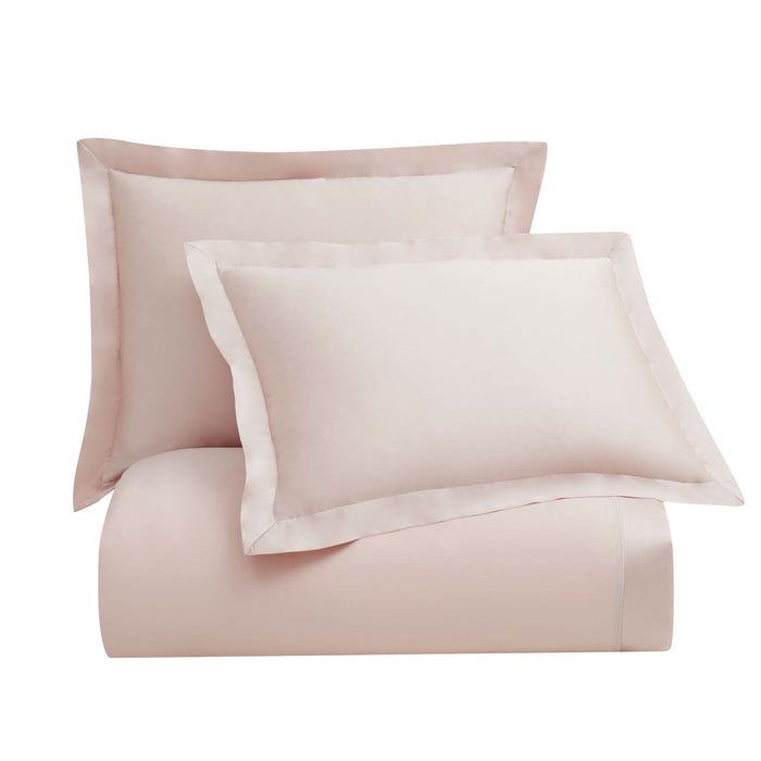 Lyocell - Queen Eucalyptus Duvet Cover Set (Set of 3) - Blush