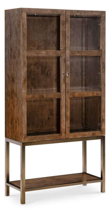 Melange - Mulholland Display Cabinet - Dark Brown