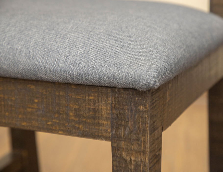 Loft - Barstool (Set of 2) - Two Tone Gray / Brown