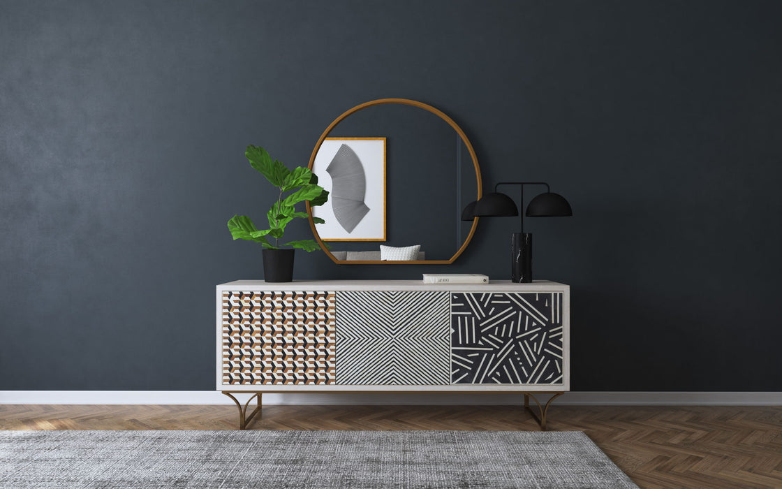 Commerce And Market - Jaiden 3-Door Credenza