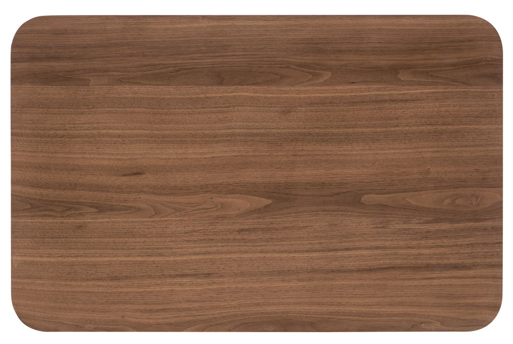 Eleana - Two Drawer Nightstand - Medium Wood