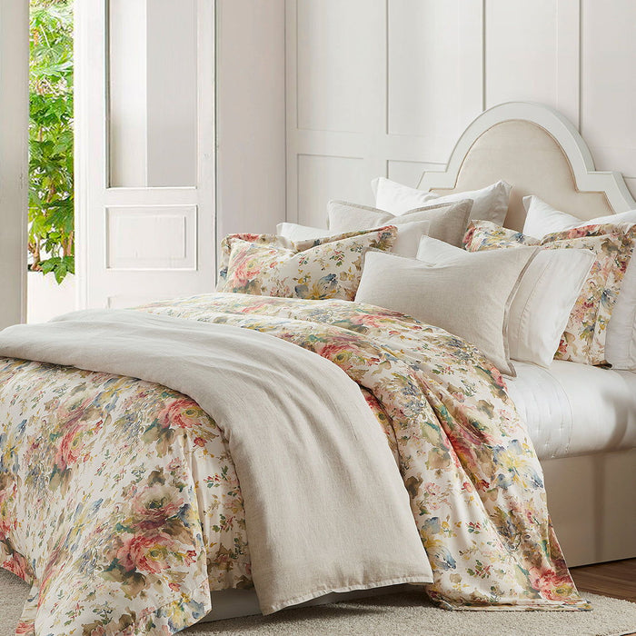 Lyocell - King Jardin Eucalyptus Comforter Set (Set of 3) - Salmon