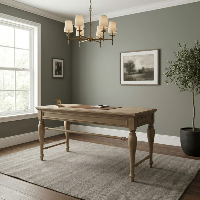 Reynolda - Writing Desk - Camel Beige