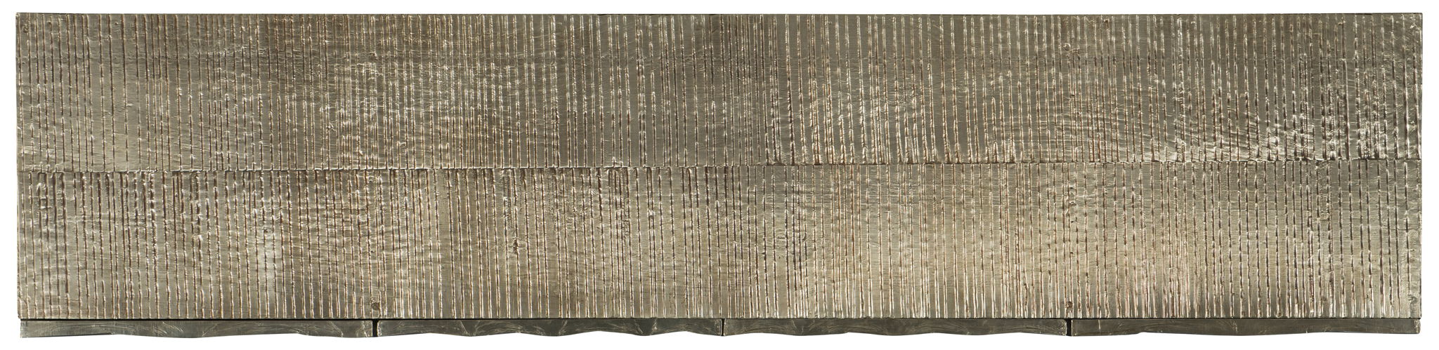 Melange - 78" Big Bang Entertainment Console - Pearl Silver