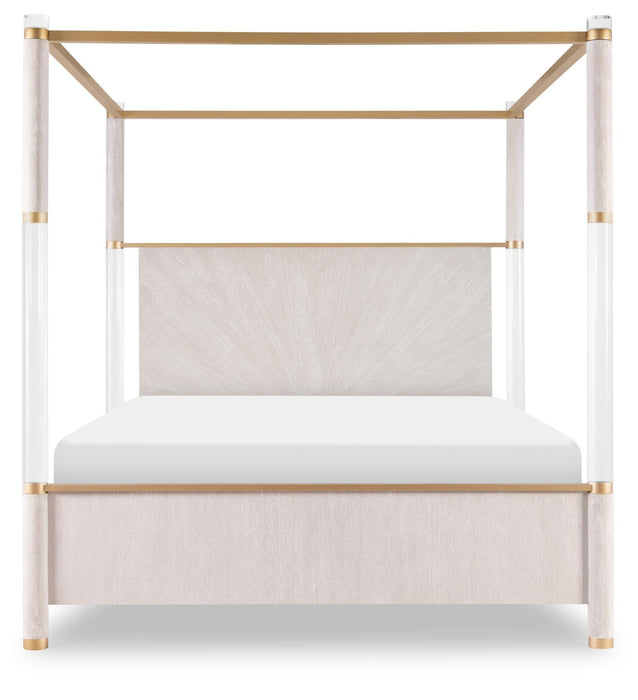 Miramar - Panel Bed Canopy Acrylic Posts