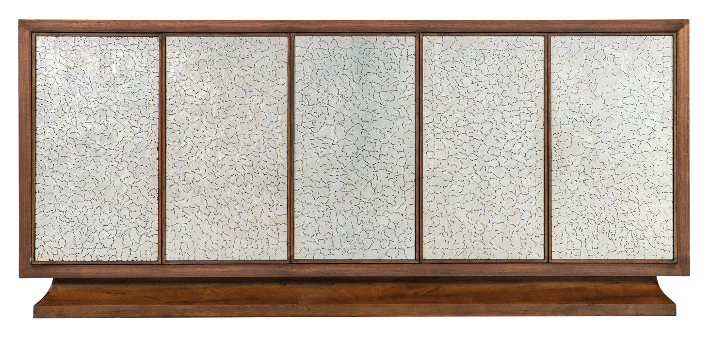 Melange - Lloyds Leopard Entertainment Credenza - Dark Brown