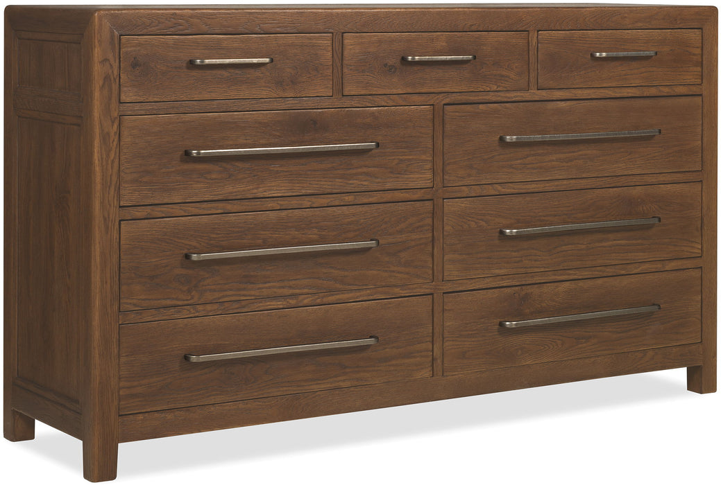 Driftwood - Nine-Drawer Dresser