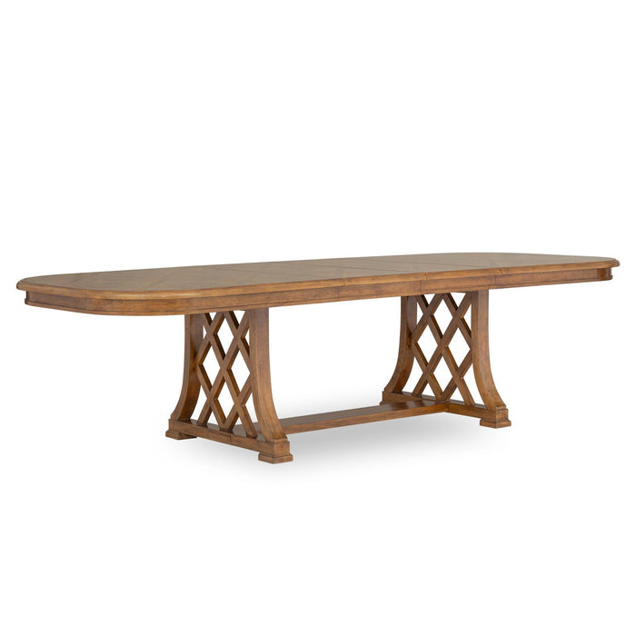 Echelon - Trestle Dining Table - Heritage Walnut