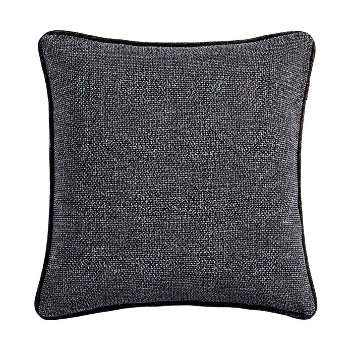 Hamilton - Reversible Tweed Euro Sham - Gray