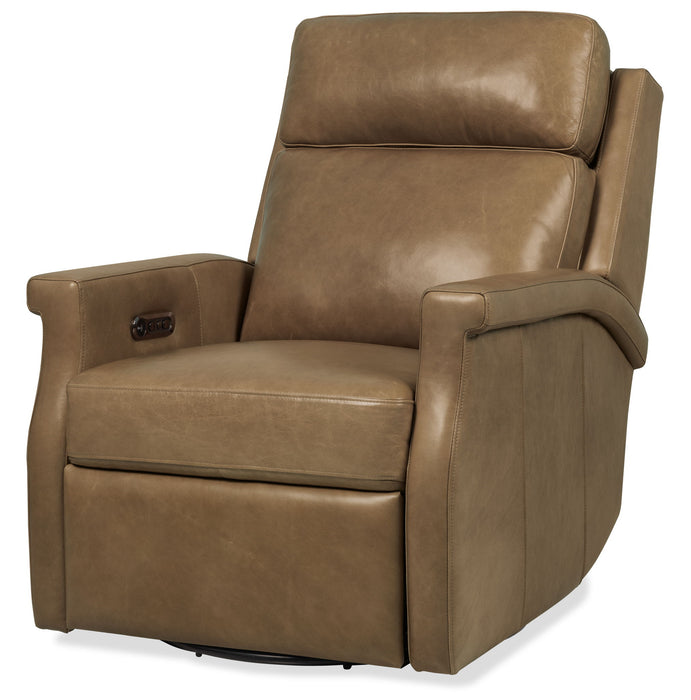 RC - Kaufman ZG Swivel Power  Recliner With  Pop-Up Headrest