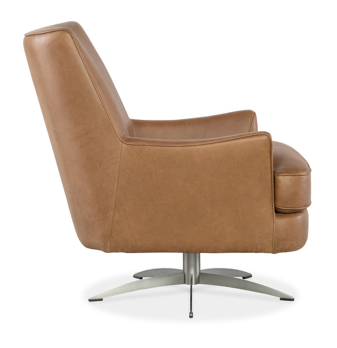 CC - Sheridan Swivel Chair - Light Brown