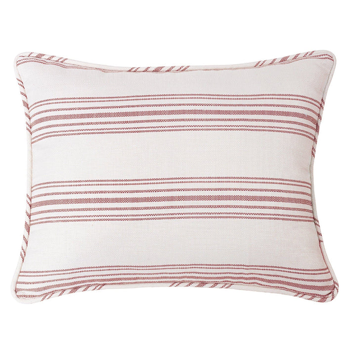 Prescott - Stripe Pillow Sham (Set of 2) - Red